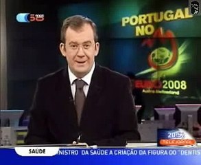Scolari: "E o burro sou eu?" @ Telejornal 22/11/07 - RTP