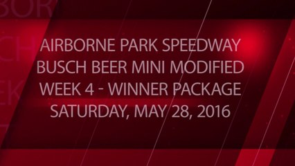 Racing - Week 4 - 05-28-2016 - Busch Beer Mini Modified - Winner Package
