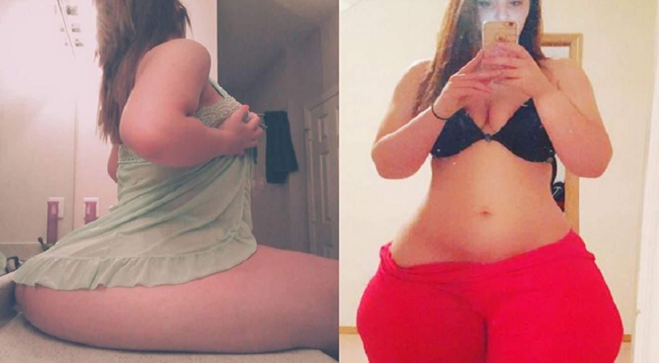Conoce a Raylynn la mujer con enormes caderas 70 inch ( 117 Cm) | Big hips Bum