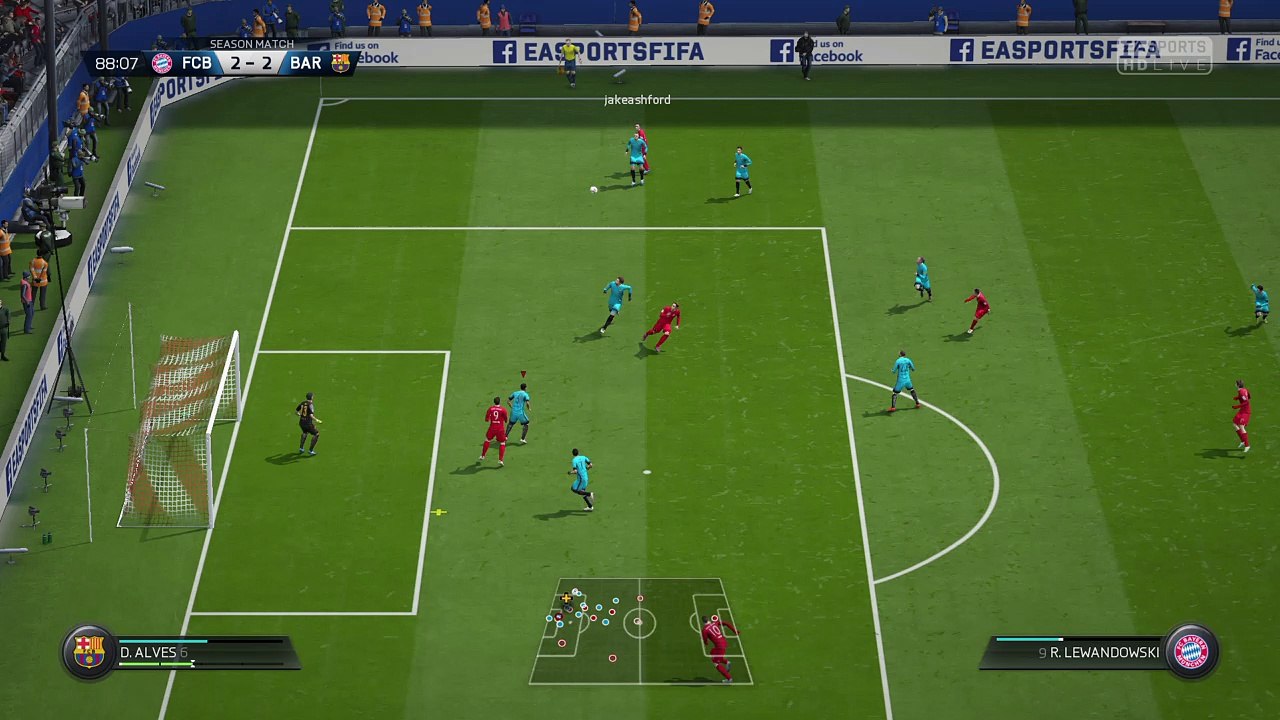 FIFA 16 - The Goalpost Simulator