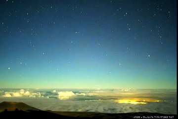 Hawaii cloud cam 27 July 2012 -amazing  planets