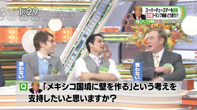 外国人タレントたちがドナルド・トランプについて話す