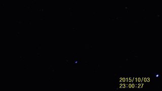 Moving Flasher Sabino Canyon 10/03/2015 - UFO?