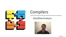 15   1   15 01  Dataflow Analysis -Compilers-Professor Alex Aiken