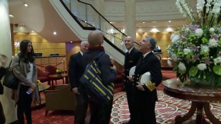 Sting performs on board Queen Mary 2