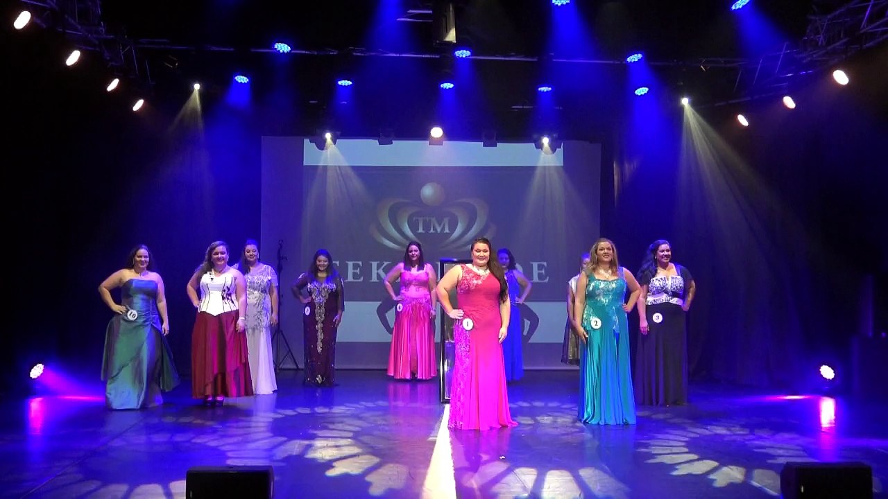 Miss Ronde Réunion 2016 - 12 Passage Robe de soirée
