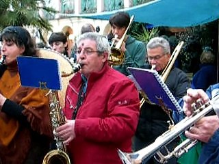 Cogoleto : 19 Febbraio 2012 Carnevale. Banda Musicale.