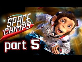 Space Chimps Walkthrough Part 5 (Xbox 360, PS2, Wii, PC) ~ 100% ~ Level 5