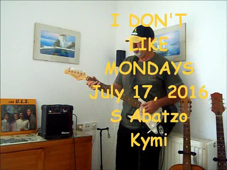 I DON'T LIKE MONDAYS_dh