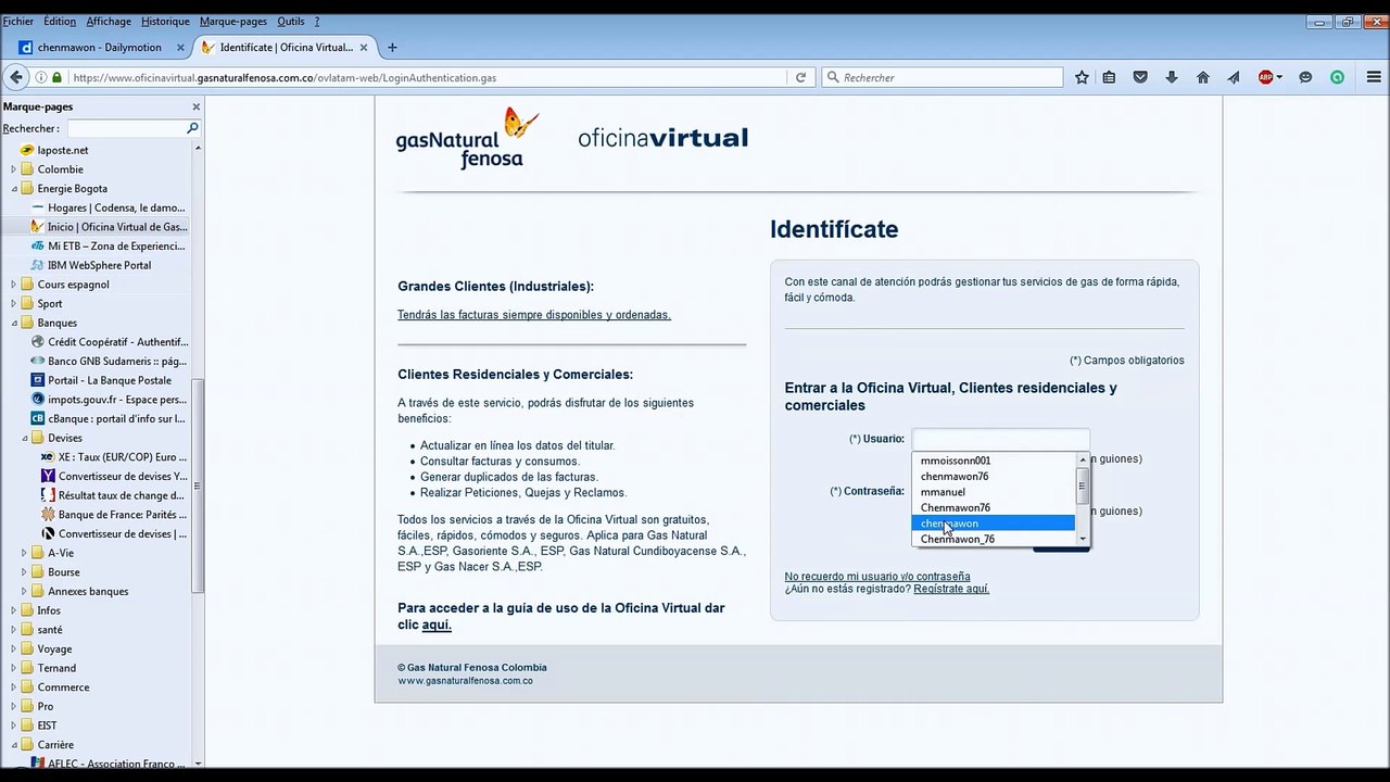 Consulter sa facture de gaz