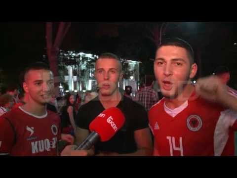 FESTË PAS FITORES SË KOMBËTARES