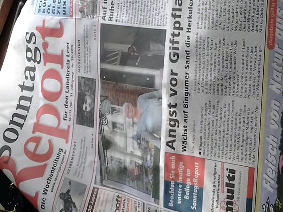 Angst vor Giftpflanze