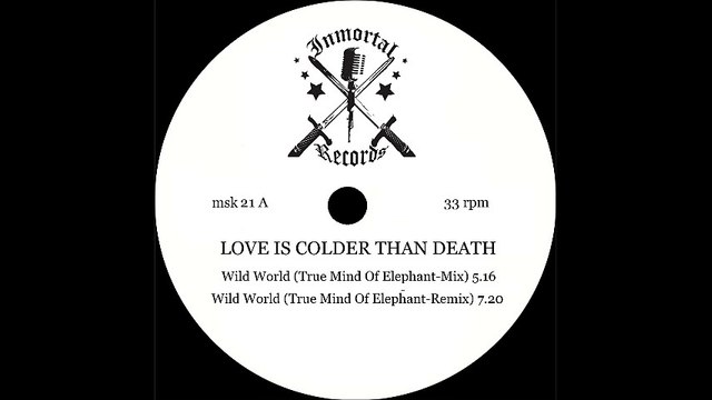 Love Is Colder Than Death - Wild World (True Mind Of Elephant-Remix) (A2)