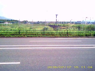 ジェット機着陸