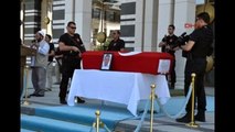 Cumhurbaşkanlığı Koruma Polisi Şehit Çetin İçin Cumhurbaşkanlığı Sarayı'nda Tören
