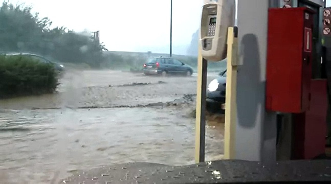 Orage et innondations a Gembloux 22/08/2010