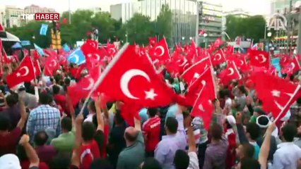 Türkiye'nin 81 ilinde meydanlarda tepki gösterildi
