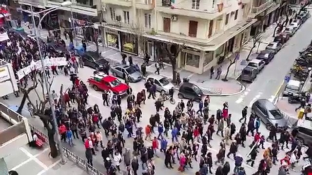 Ολόκληρη η πορεία SOS Χαλκιδική στη Θεσσαλονίκη 28/03/2015