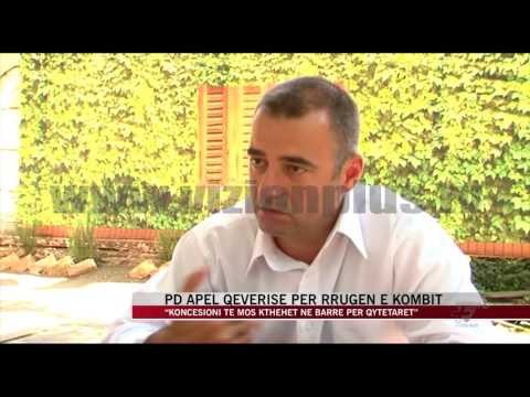 PD apel qeverisë për rrugën e Kombit - News, Lajme - Vizion Plus