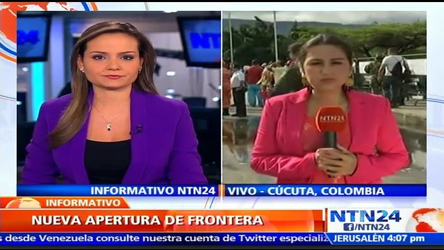 Por segundo domingo consecutivo, miles de venezolanos cruzan la frontera en busca de comida y medicinas