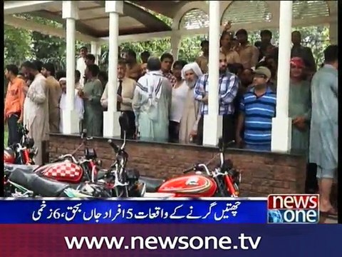 Children among five killed in Punjab rain-related incidents