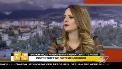 7pa5 - Inspektimi ne sistemin arsimor - 28 Qershor 2016 - Show - Vizion Plus