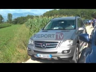 Report TV - Vendi ku është gjetur makina e djegur e grabitësve