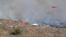 Adıyaman?da Yangın Ormanlık Alana Sıçramadan Söndürüldü