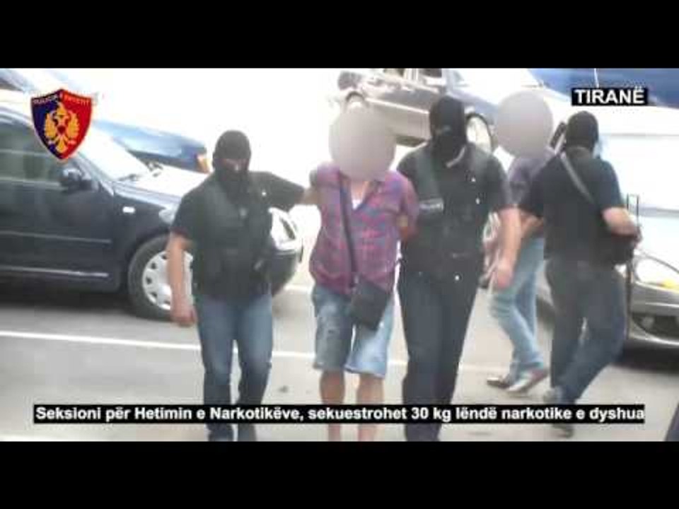 Arrestimet për drogën në Tiranë