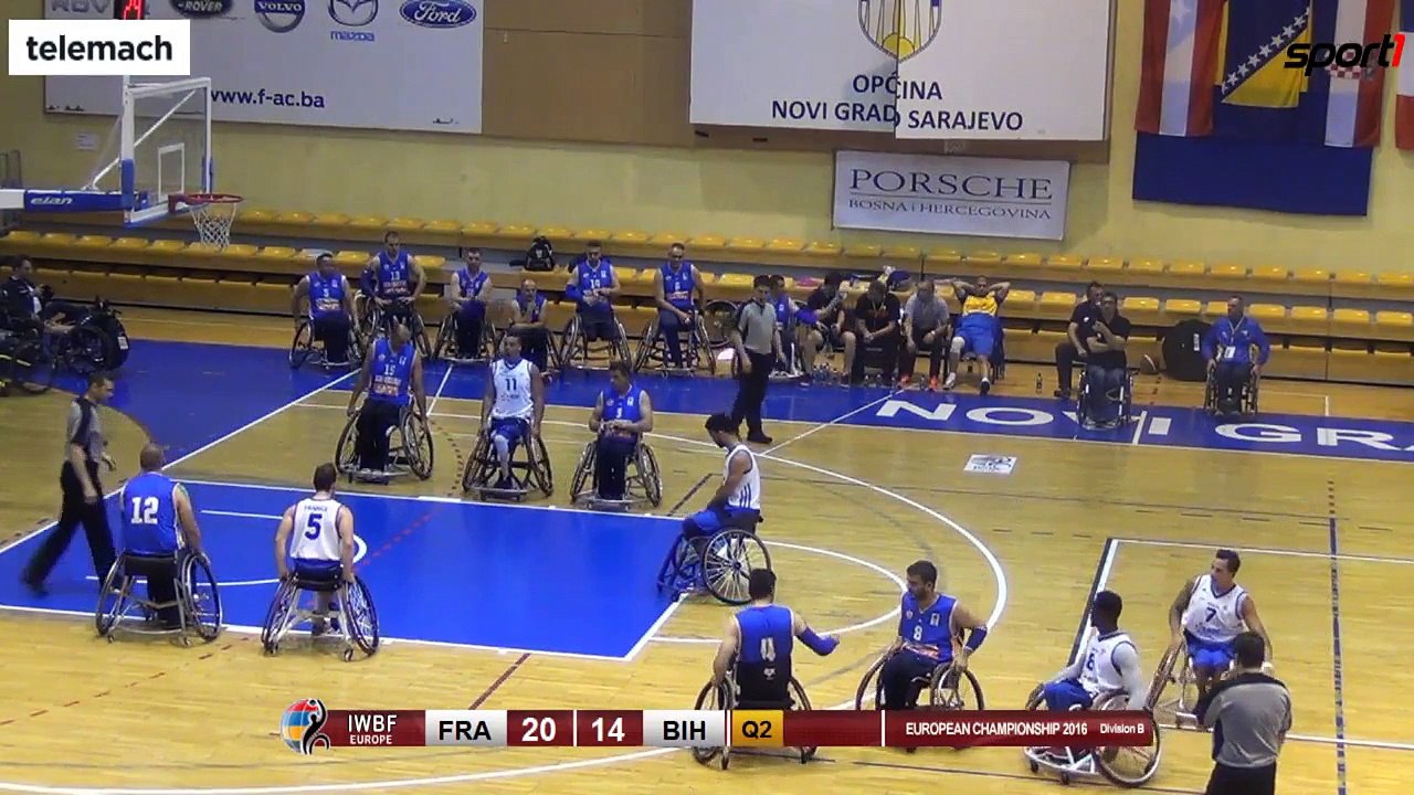HANDIBASKET M5- FRANCE vs BOSNIE HERZEGOVINE - CHAMPIONNAT D'EUROPE B