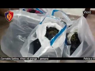 Report TV - Vlorë, sekuestrohen 72 kg droge, arrestohen 7 persona