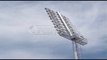 Ora News – Shkodër, vijon puna në stadiumin e ri “Loro Boriçi”, vendoset sinjalistika dhe ndriçimi