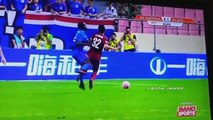 Demba Ba Horrific Leg Break vs Shanghai Sipg 17 07 2016  - demba ba horrific injury breaks leg
