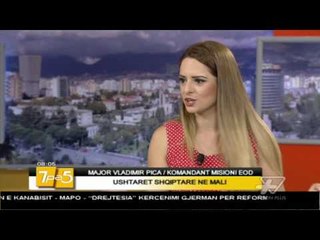 7pa5 - Ushtaret shqiptare ne Mali - 30 Qershor 2016 - Show - Vizion Plus