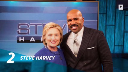 Find out which celebrities are supporting Hillary Clinton!