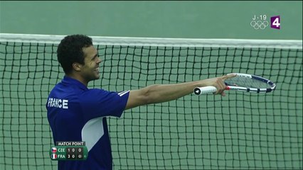 Coupe Davis - La joie française après la victoire décisive de Jo-Wilfried Tsonga
