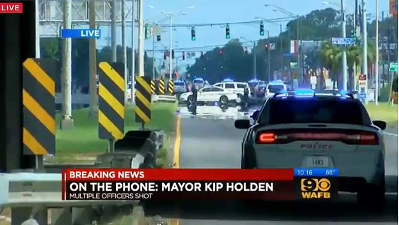 USA: L’agence Associated Press confirme que un ou des inconnus ont ouvert le feu sur des policiers à Bâton Rouge