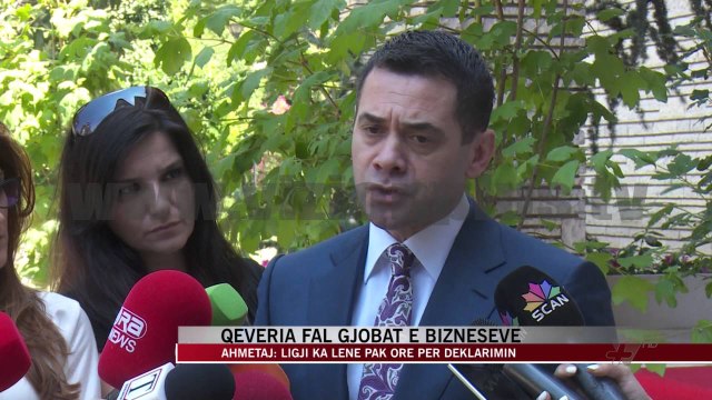 Qeveria fal gjobat e bizneseve - News, Lajme - Vizion Plus