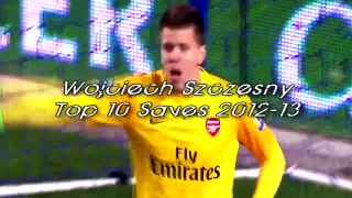 Wojciech Szczesny - Top 10 Saves |2012/13|