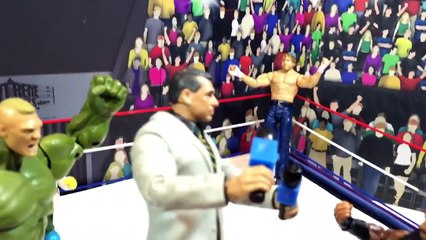 GTS WRESTLING: BROCK FAILS DOPE TEST! WWE Mattel Figure Animation PPV Event!