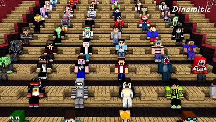 FNAF Monster School in Theater - Minecraft Animation (Five Nights At Freddy's)