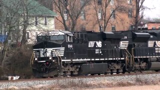 NS 744 under the A Line, 1-26-13