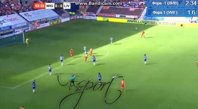 Danny Ings Amazing Chance - Wigan vs Liverpool 17/07/2016 HD