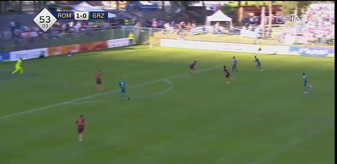 Oleg Ivanov Goal - AS Roma vs Terek Grozni 1-1 - 17.07.2016 HD