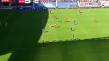Great chance for Lucas Leiva - Wigan (Eng) 0-0 Liverpool (Eng) 17.07.2016