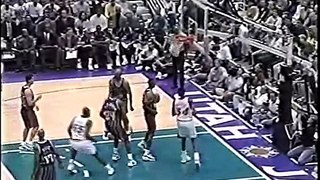 Rockets at Jazz - Game 5 - '97 Conference Finals - 5/27/97 (Highlights)