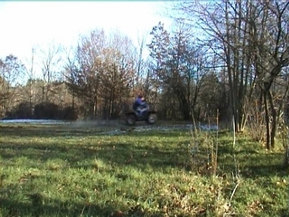 Juste un petit tour de quad quotidien ..