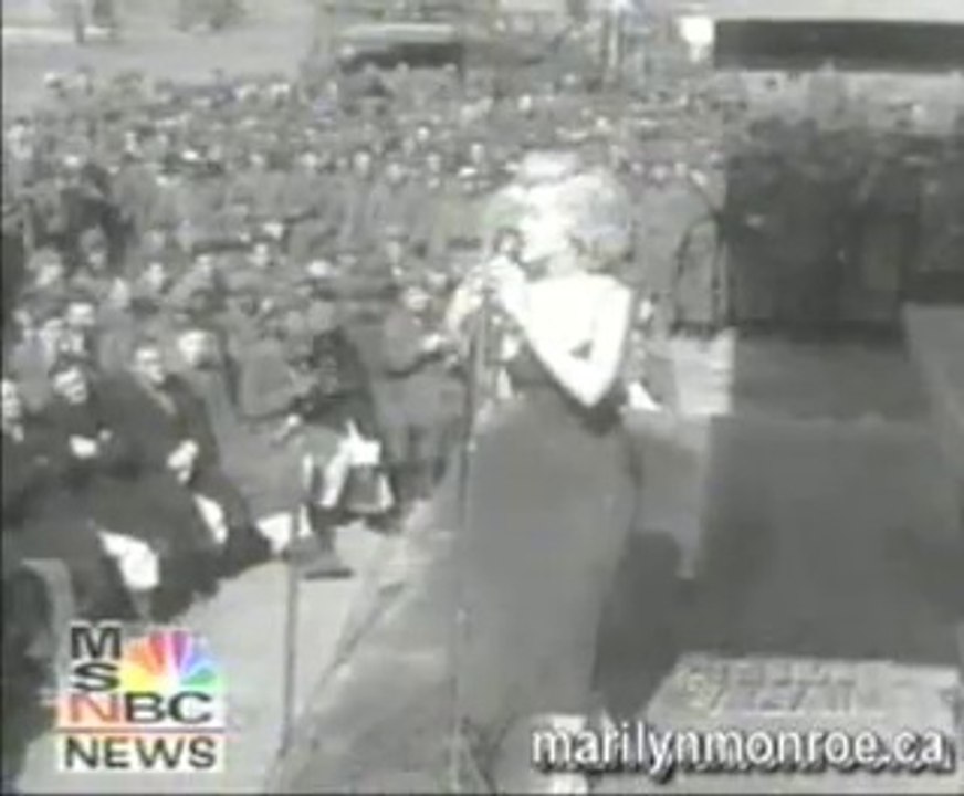 "Eh bien, je n'avais jamais pensé que je pouvais produire un tel effet sur les gens jusqu'à ce que je me retrouve en Corée" #Marylin Monroe