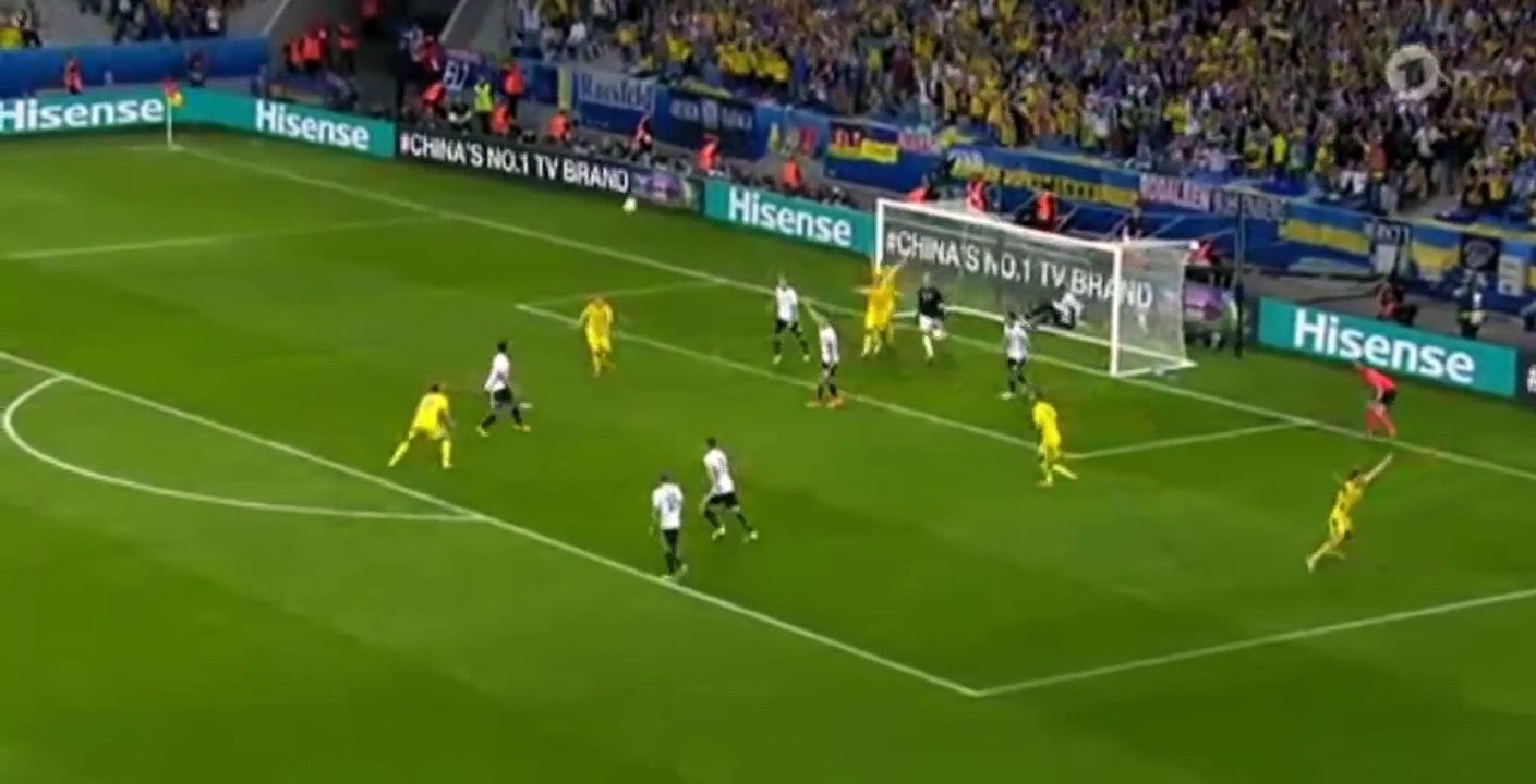 What A Save (Jerome Boateng) Germany Vs Ukraine 2016