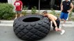 One Arm Tire Flip 515 x 10 flips